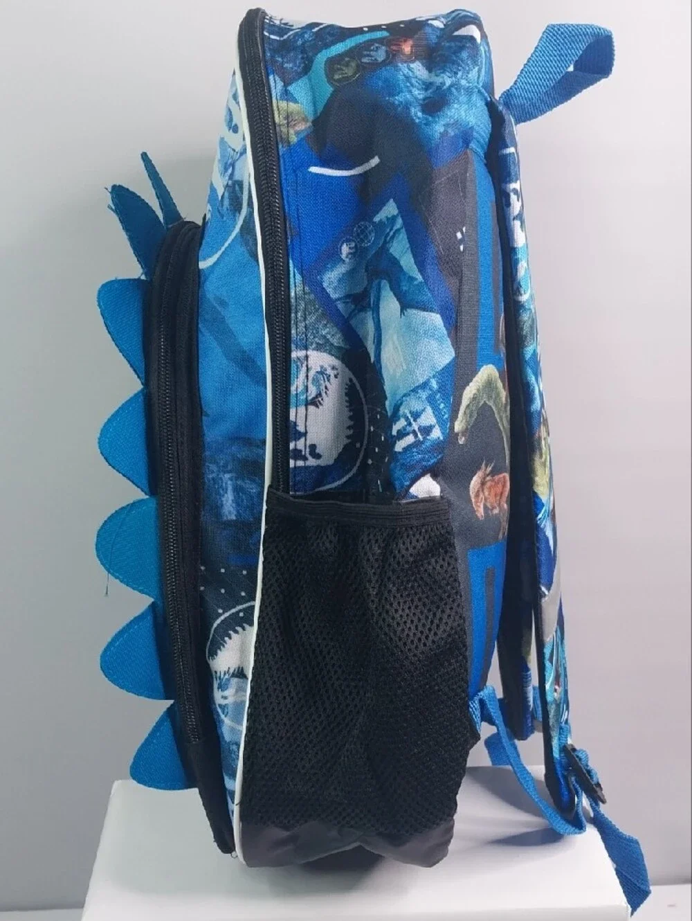 Jurassic World Holographic Blue Dinosaur Kids Backpack